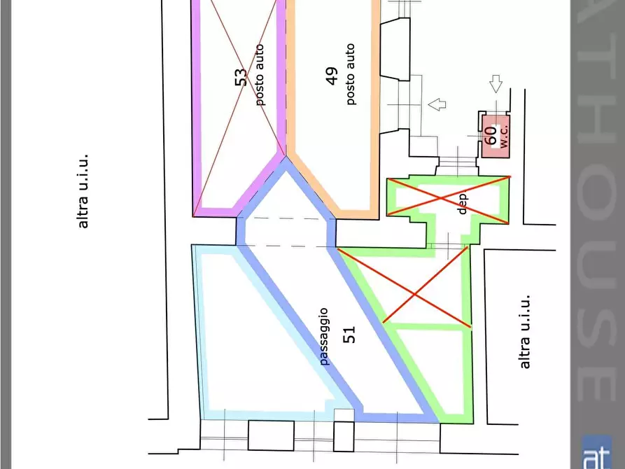 Immagine 2 di Box auto in vendita  in via Galleria a Trieste