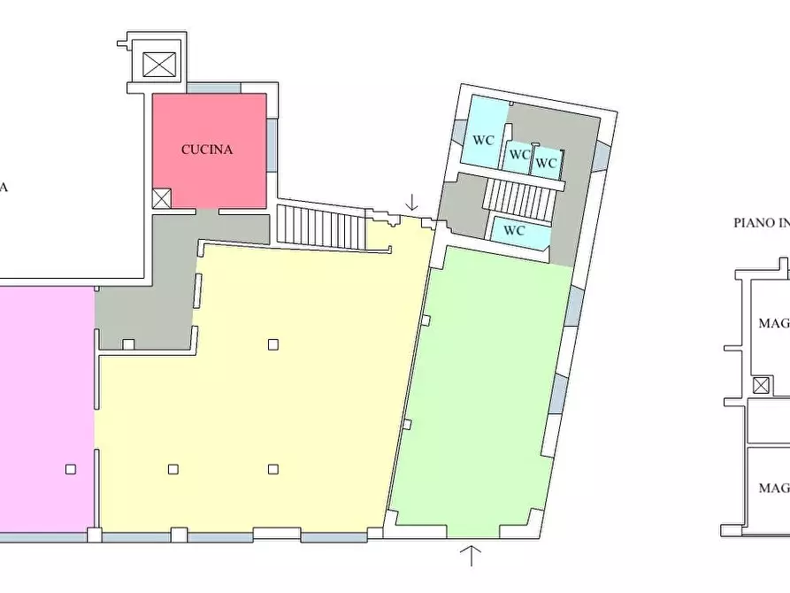 Immagine 23 di Negozio in affitto  in via IV Novembre a Settimo Milanese