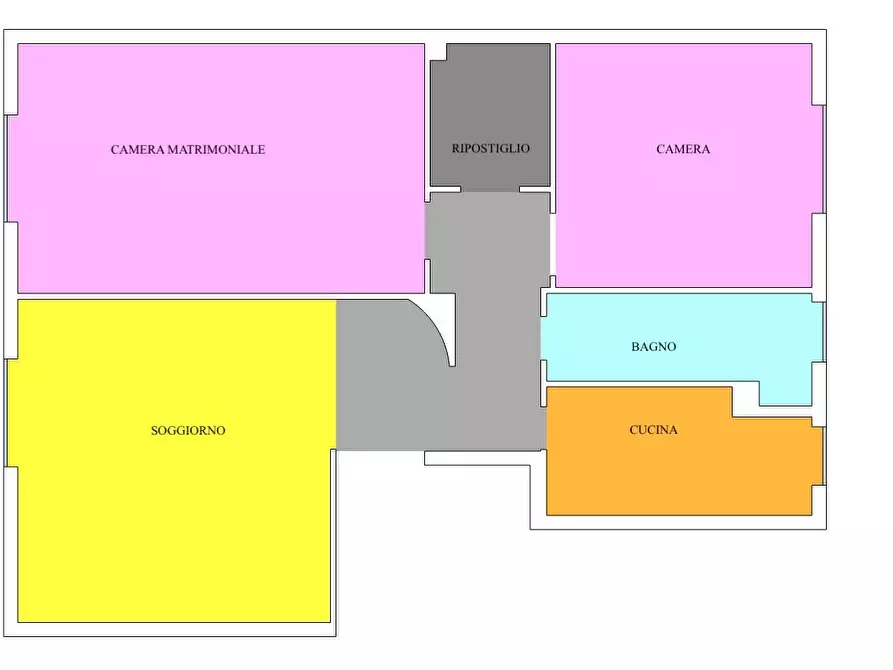 Immagine 24 di Appartamento in vendita  in piazza firenze a Milano