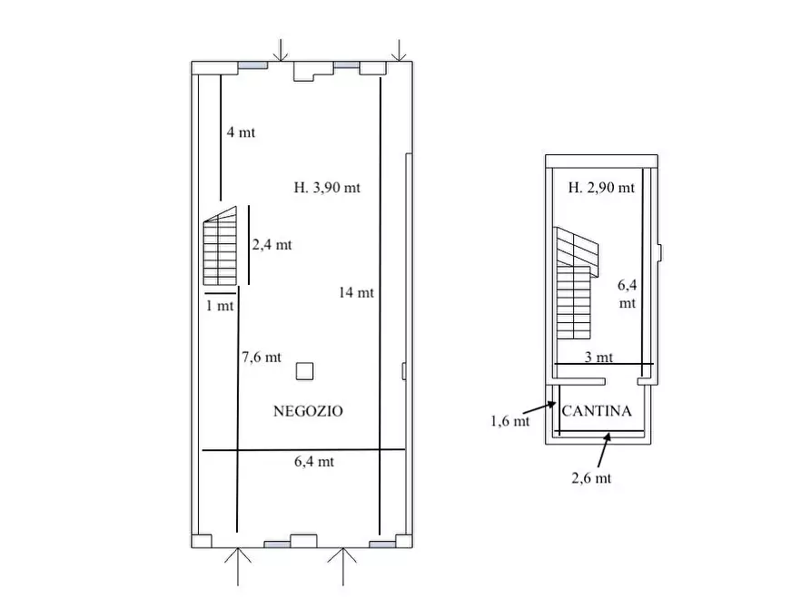 Immagine 19 di Negozio in vendita  in Via Cenisio a Milano
