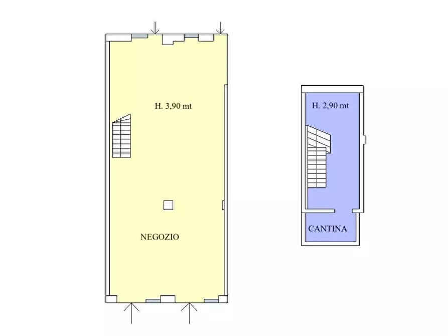 Immagine 20 di Negozio in vendita  in Via Cenisio a Milano