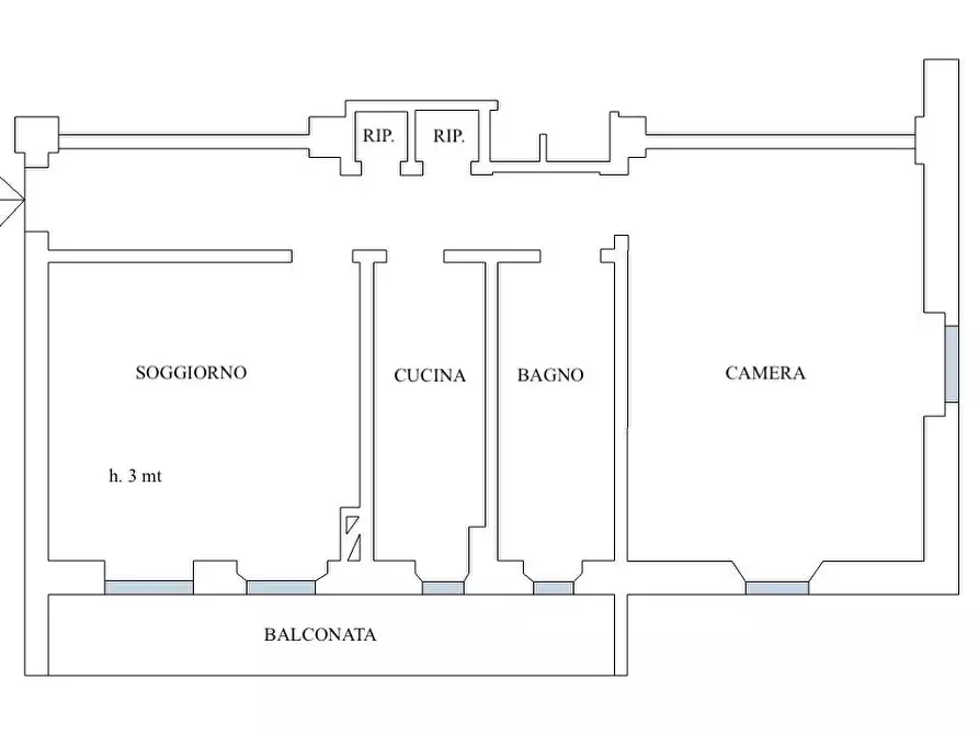 Immagine 22 di Appartamento in vendita  in via Rizzardi a Milano