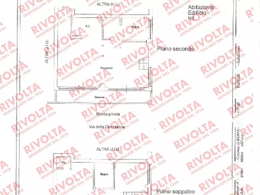 Immagine 19 di Appartamento in vendita  in Via Della Camilluccia a Roma