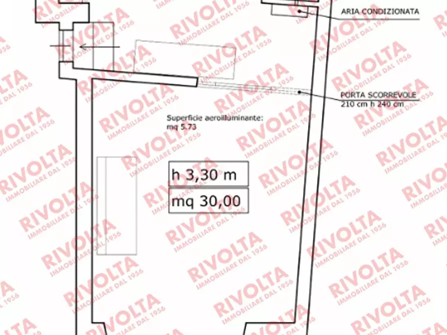 Immagine 22 di Locale commerciale in vendita  in Via Margutta a Roma