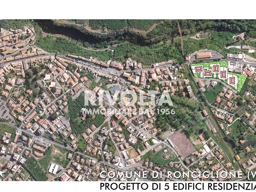 Immagine 2 di Terreno residenziale in vendita  in Via Sutri a Ronciglione