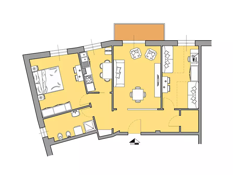 Immagine 15 di Appartamento in affitto  in Via Martini a Albisola Superiore