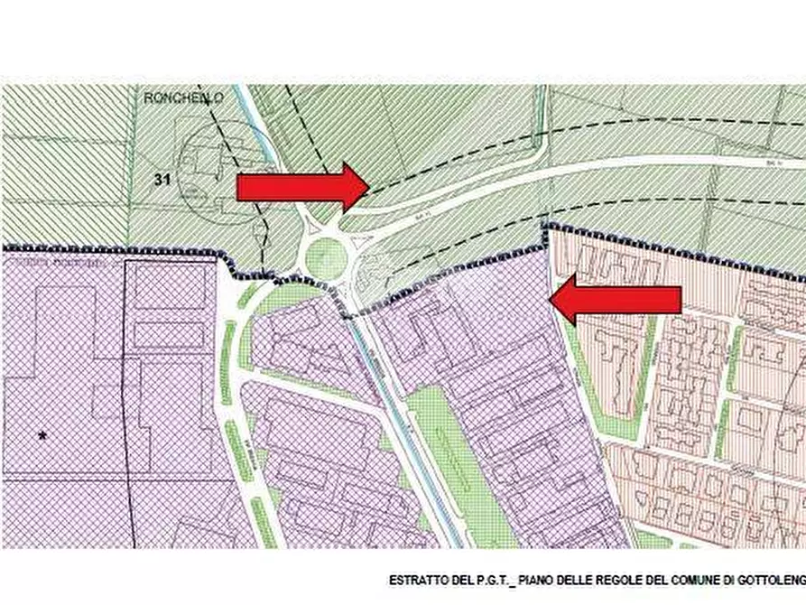 Immagine 2 di Terreno residenziale in vendita  in Via Brescia a Gottolengo