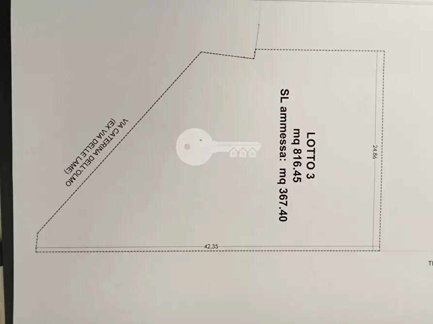 Immagine 4 di Terreno residenziale in vendita  in Via Caterina dell'Olmo a Bagnolo Mella