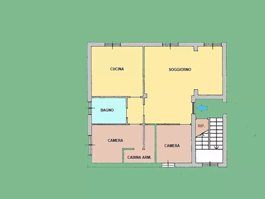 Immagine 22 di Appartamento in vendita  in VIA CITTIGLIO a Laveno-Mombello