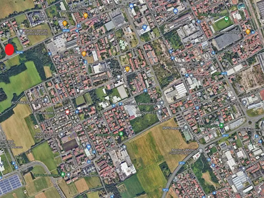 Immagine 2 di Terreno residenziale in vendita  in via Pace angolo via Novara a Legnano