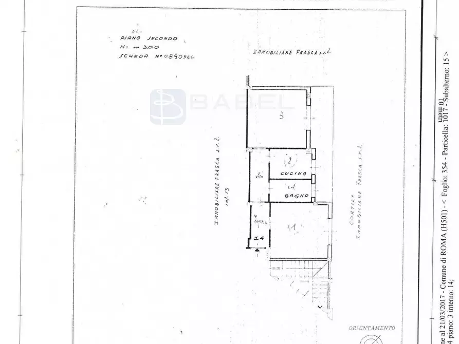 Immagine 23 di Appartamento in vendita  in Via San Melchiade Papa a Roma
