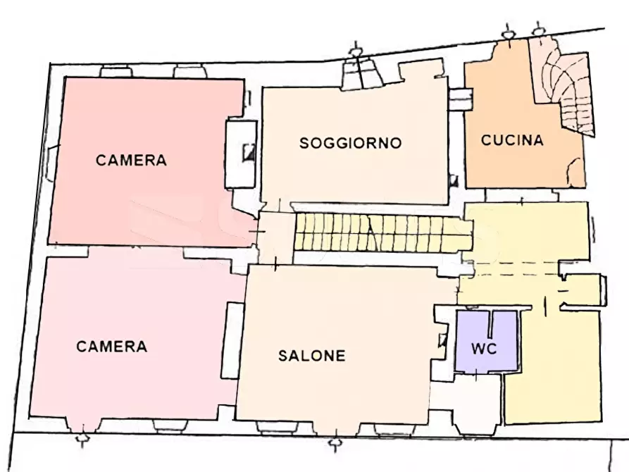 Immagine 15 di Villa in vendita  a Pontassieve