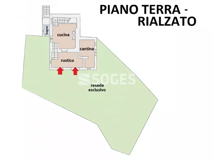 Immagine 15 di Appartamento in vendita  in via del Solatio a Montevarchi