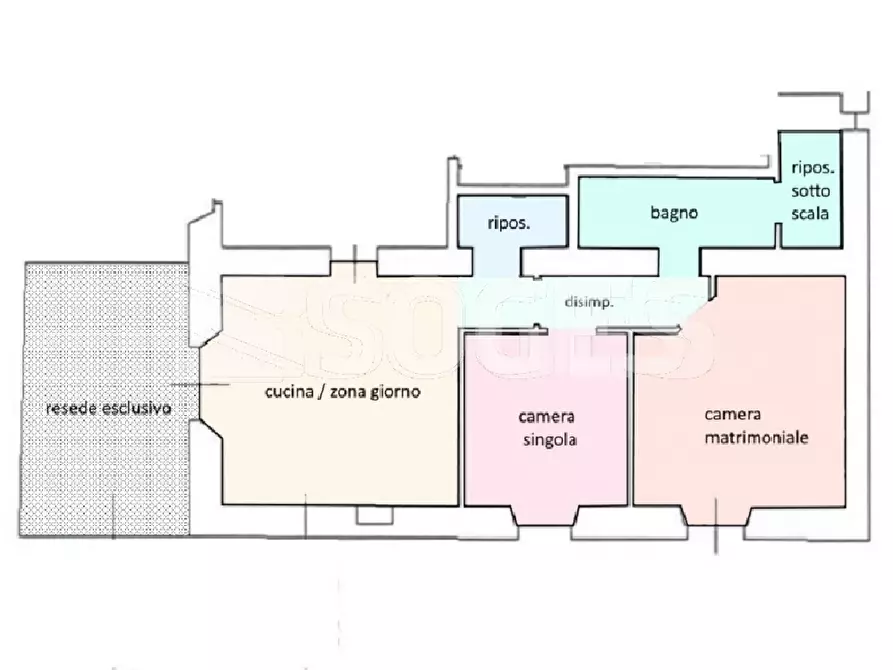 Immagine 27 di Appartamento in vendita  in via francesco petrarca a Reggello