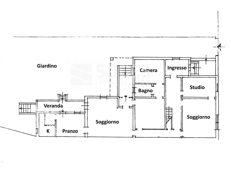 Immagine 13 di Villa in vendita  in Via delle Panche a Firenze