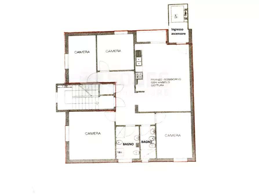 Immagine 25 di Appartamento in vendita  in Via Ciro Fabbroni a Dicomano