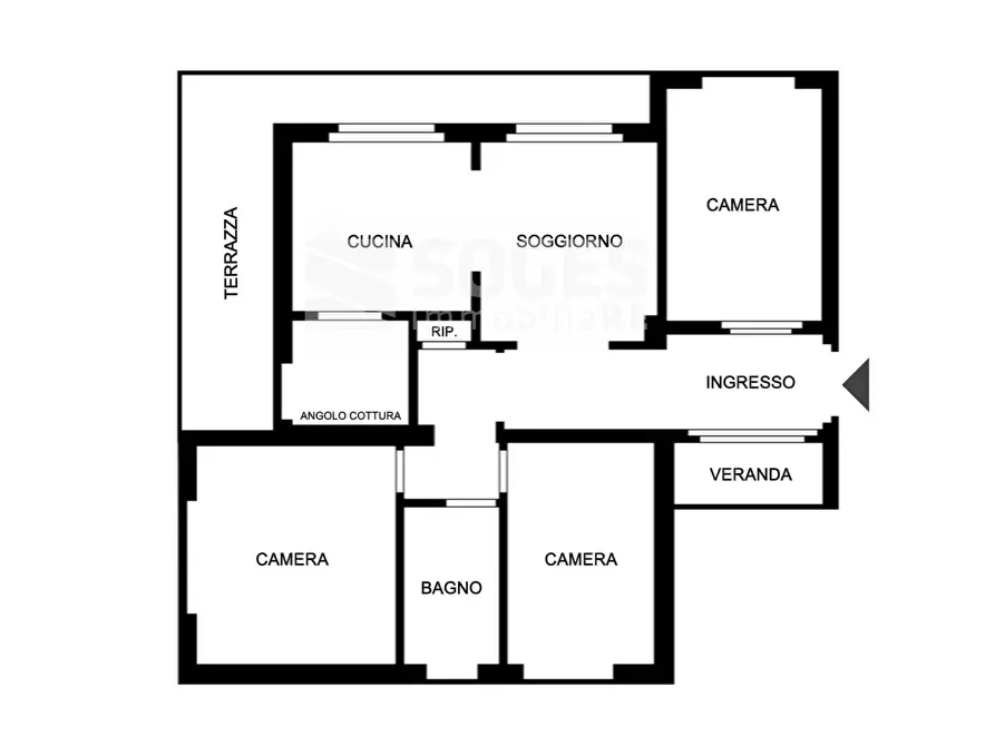 Immagine 23 di Appartamento in vendita  in Via Antonio Gramsci a Montevarchi