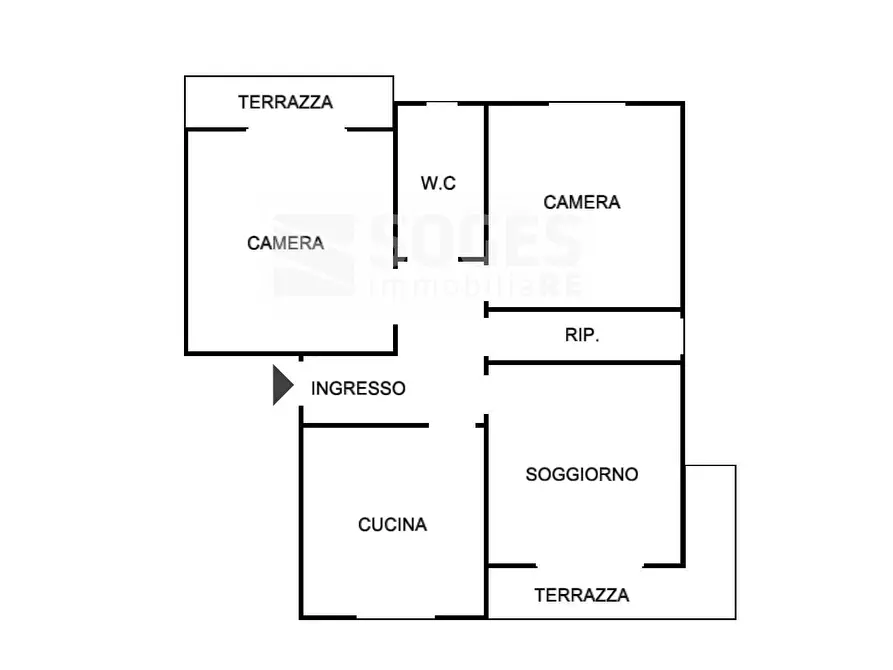 Immagine 22 di Appartamento in vendita  in Via Ammiraglio Burzagli a Montevarchi