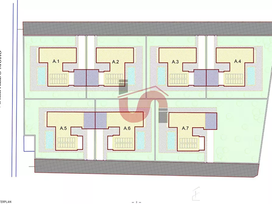 Immagine 3 di Villetta a schiera in vendita  in Via Aldo Moro a Benevento
