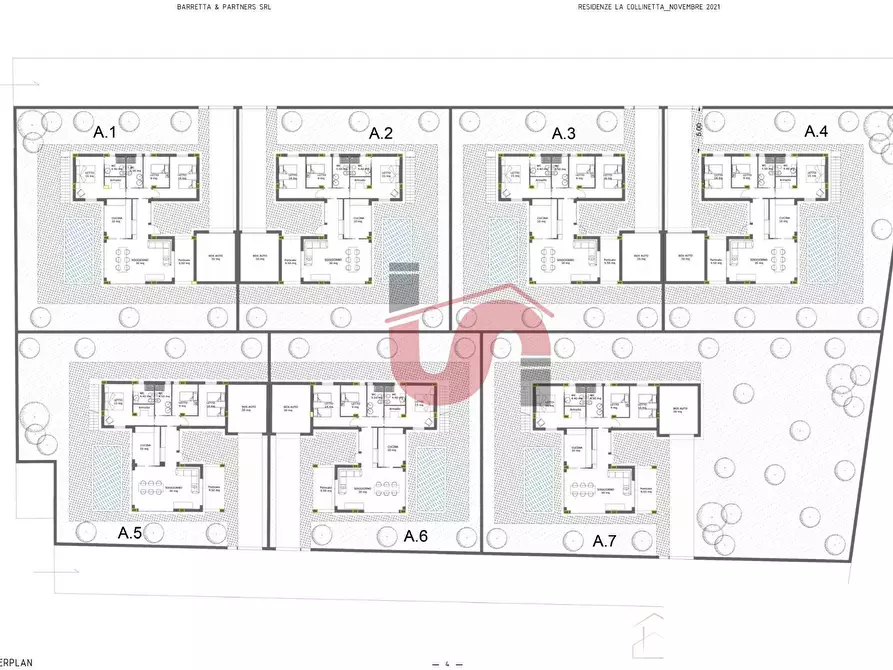 Immagine 4 di Villetta a schiera in vendita  in Via Aldo Moro a Benevento