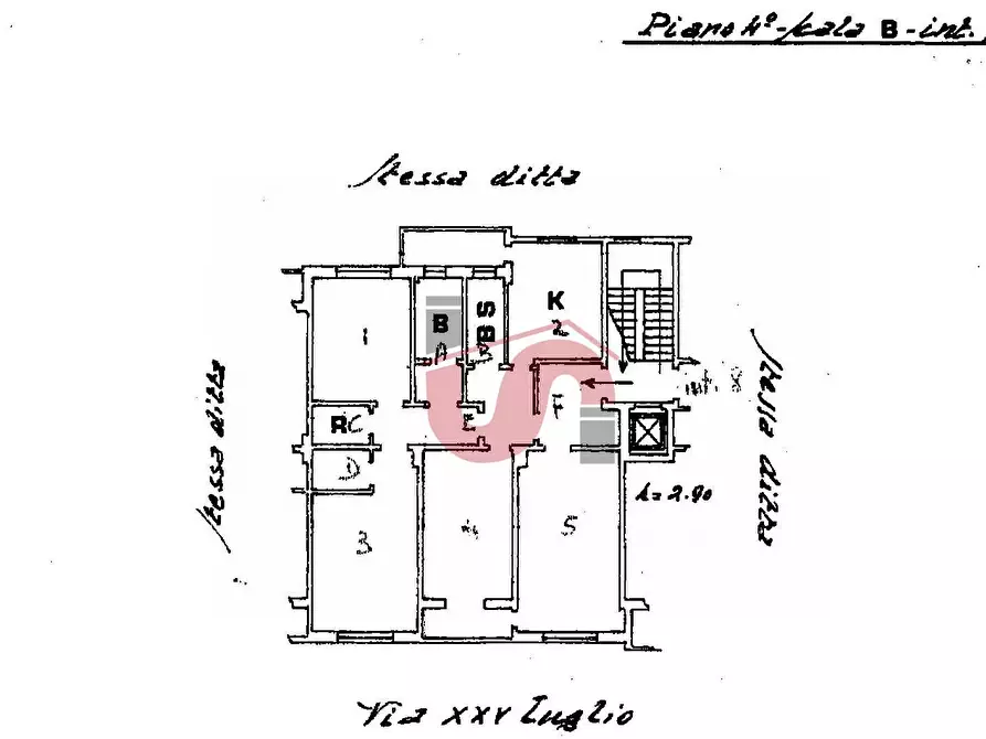 Immagine 27 di Appartamento in vendita  in Via XXV Luglio a Benevento