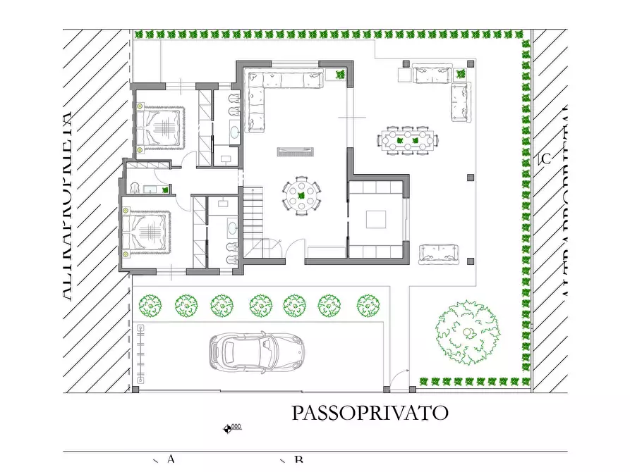 Immagine 11 di Casa bifamiliare in vendita  in via ponchielli a Forte Dei Marmi