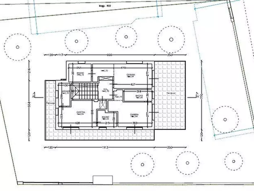 Immagine 10 di Villa in vendita  in via mazzini a Forte Dei Marmi