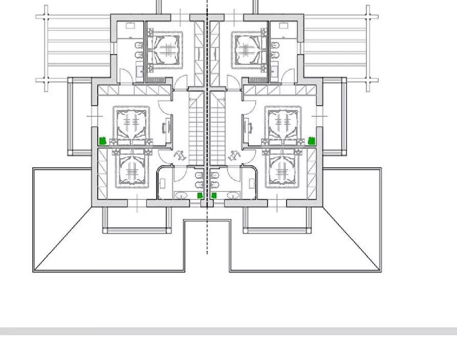 Immagine 11 di Casa bifamiliare in vendita  in via Terreni Pacchiani a Forte Dei Marmi