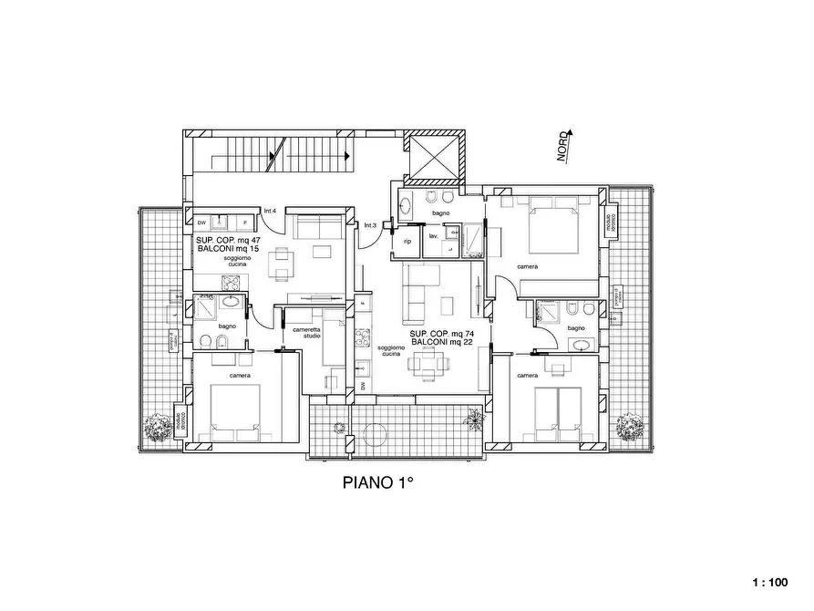 Immagine 7 di Appartamento in vendita  in viale de gasperi a San Benedetto Del Tronto