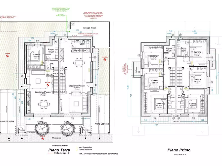 Immagine 12 di Villetta a schiera in vendita  in puccini a Grottammare