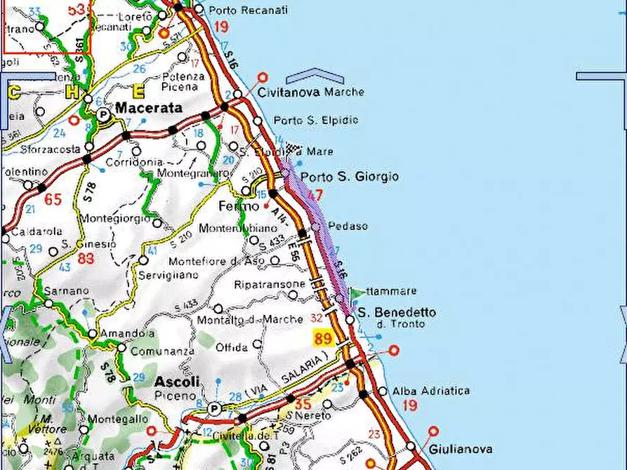 Immagine 10 di Appartamento in vendita  in rosselli a Grottammare