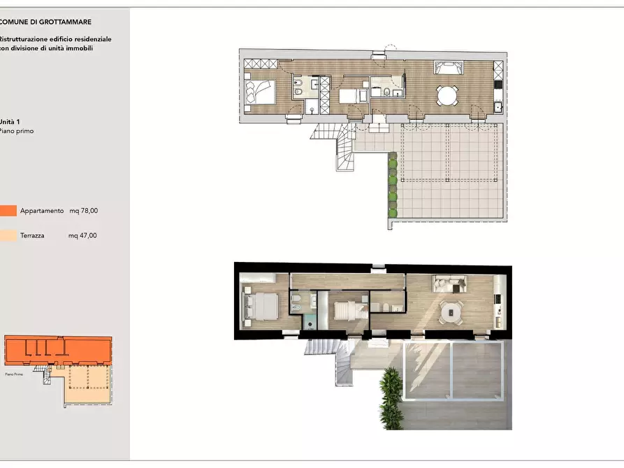 Immagine 4 di Appartamento in vendita  in rosselli a Grottammare