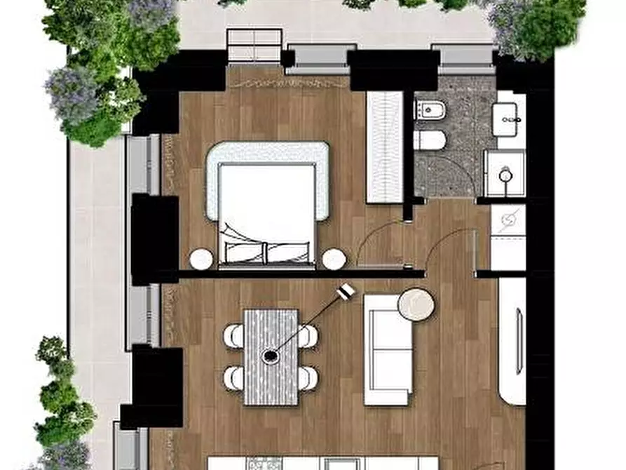 Immagine 22 di Appartamento in vendita  in via Murat a Milano