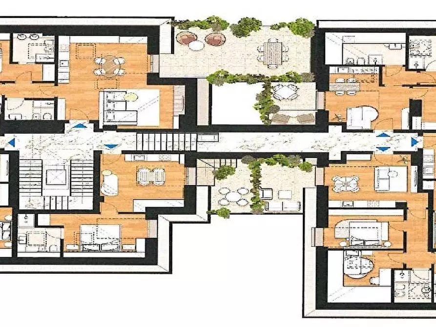 Immagine 17 di Appartamento in vendita  in via Murat a Milano