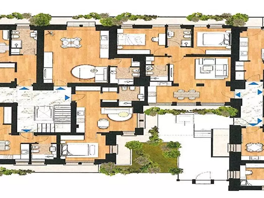 Immagine 19 di Appartamento in vendita  in via Murat a Milano