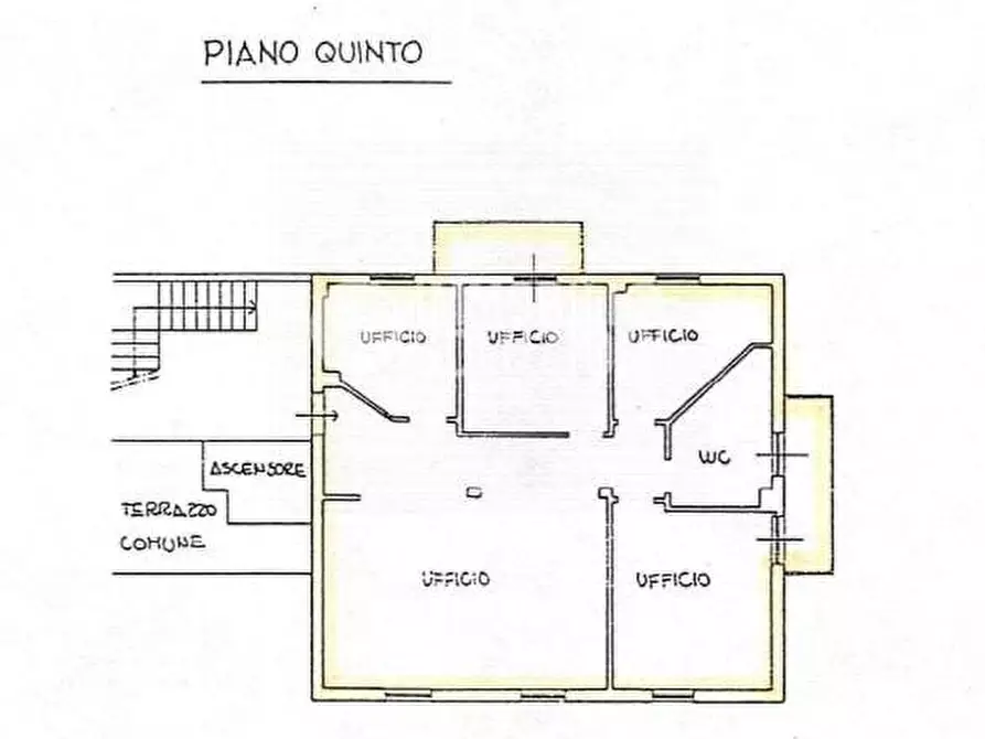 Immagine 15 di Ufficio in affitto  in Via Angelo Maj a Bergamo