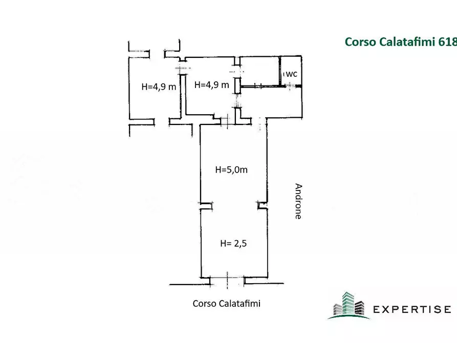 Immagine 17 di Locale commerciale in vendita  in Corso Calatafimi a Palermo