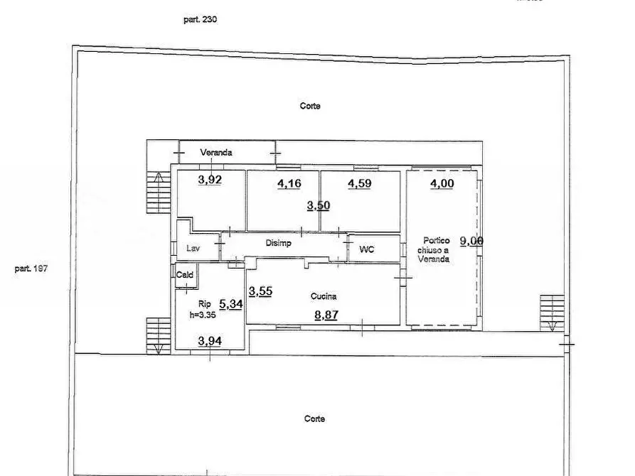 Immagine 25 di Villa in vendita  in Via Cellini Benvenuto a Trecastagni