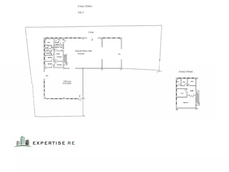 Immagine 3 di Capannone industriale in vendita  in via Vittorio Bottego a Rende