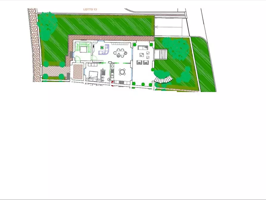 Immagine 3 di Villa in vendita  in Via Panoramica a Tortoreto