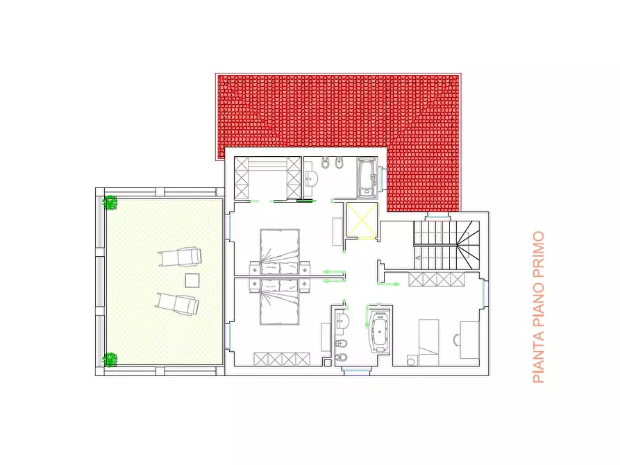 Immagine 5 di Villa in vendita  in Via Panoramica a Tortoreto