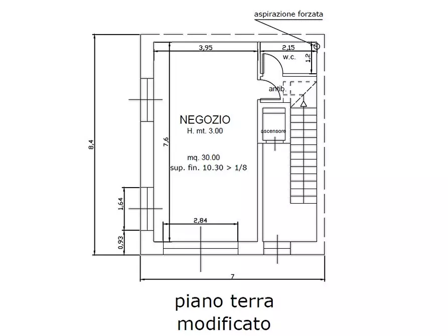 Immagine 1 di Locale commerciale in affitto  in Via Calatafimi a San Benedetto Del Tronto