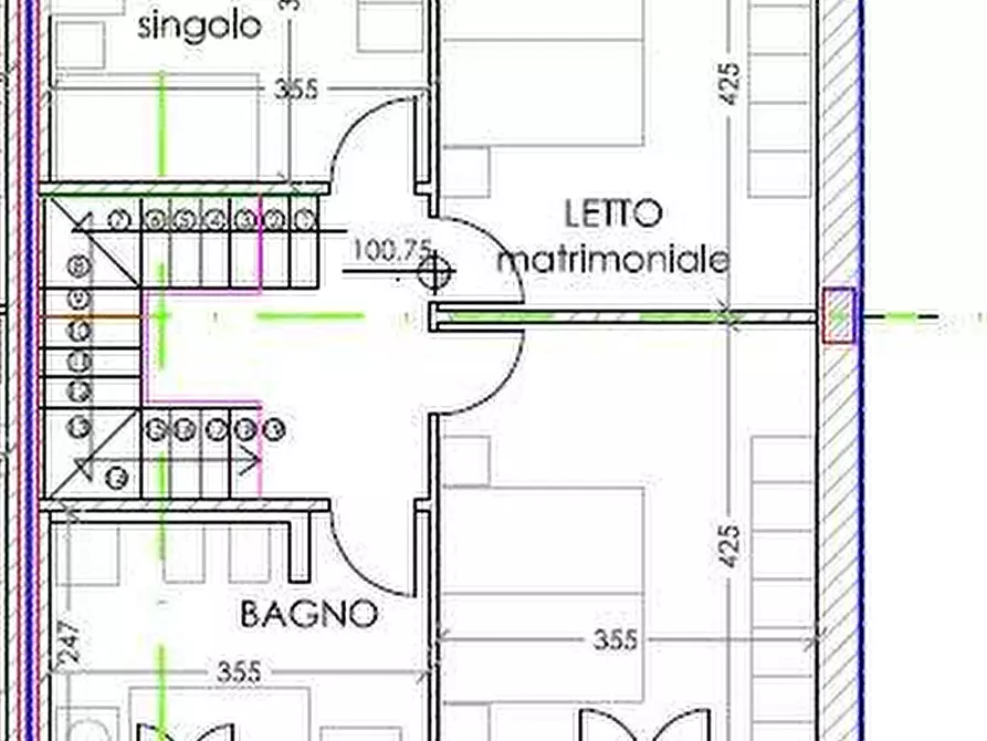 Immagine 2 di Villetta a schiera in vendita  in strada provinciale 18 a Colli Del Tronto