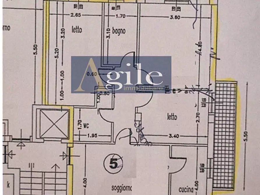 Immagine 5 di Appartamento in vendita  in via Salaria a Colli Del Tronto