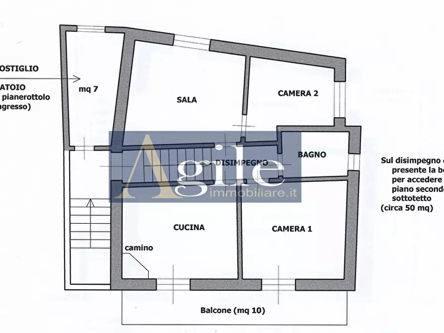 Immagine 9 di Casa indipendente in vendita  in Via Roma a Folignano