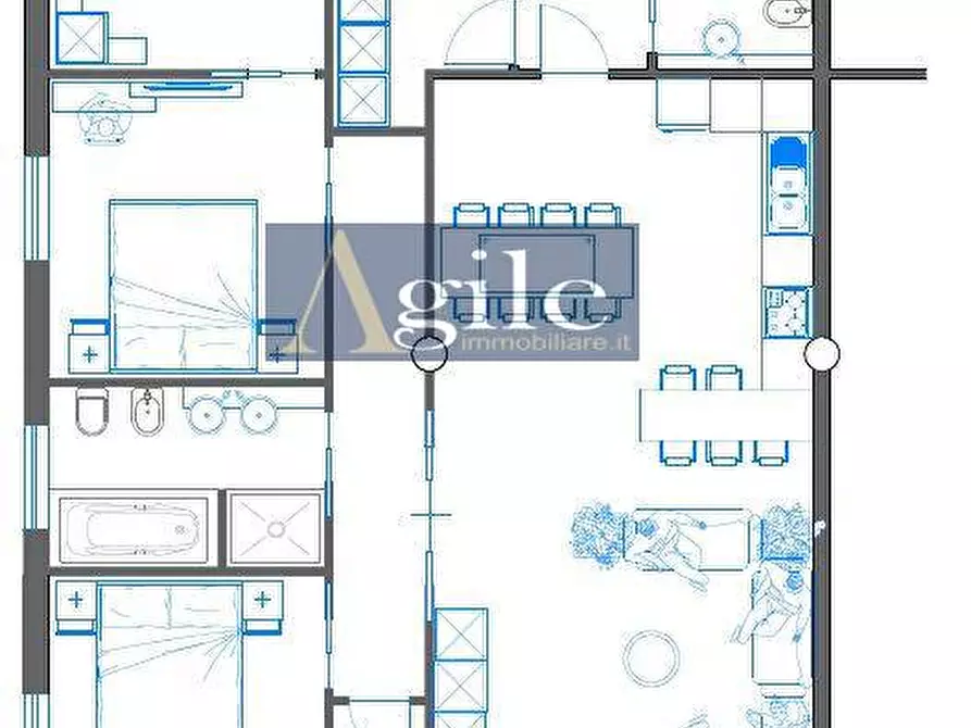 Immagine 2 di Appartamento in vendita  in via vittorio alfieri a Monteprandone