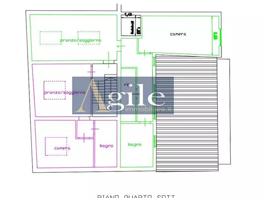 Immagine 2 di Appartamento in vendita  in CORSO TRENTO E TRIESTE a Ascoli Piceno