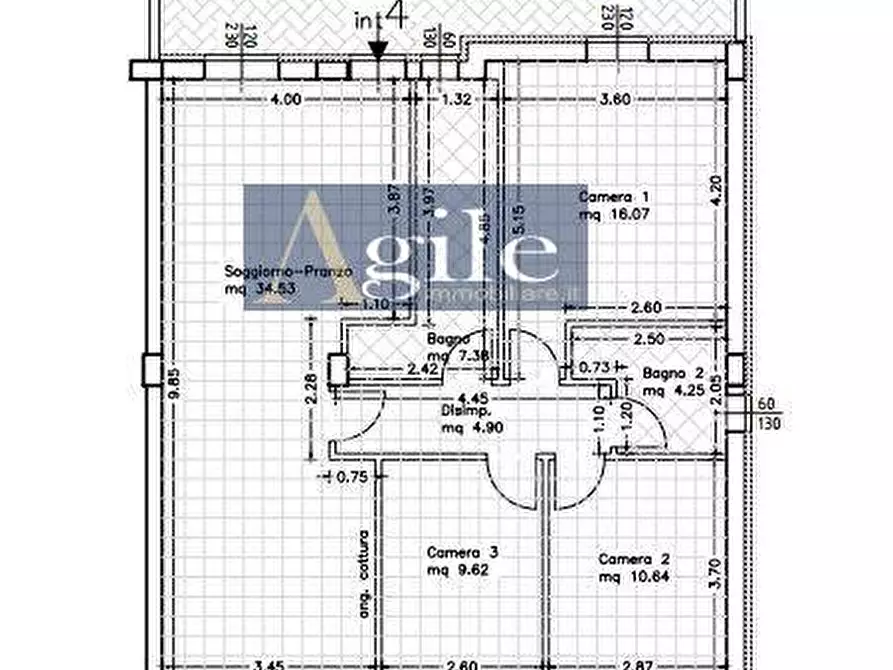 Immagine 1 di Appartamento in vendita  in PIATTONI a Castel Di Lama