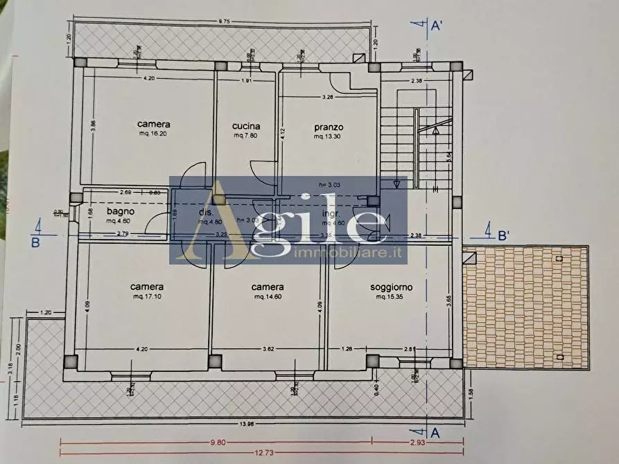 Immagine 1 di Appartamento in vendita  in via donato bramante a Castel Di Lama