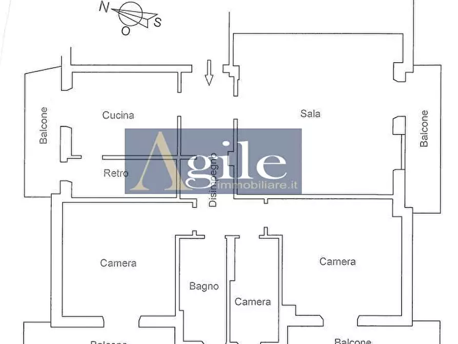 Immagine 10 di Appartamento in vendita  in via Bari a Ascoli Piceno